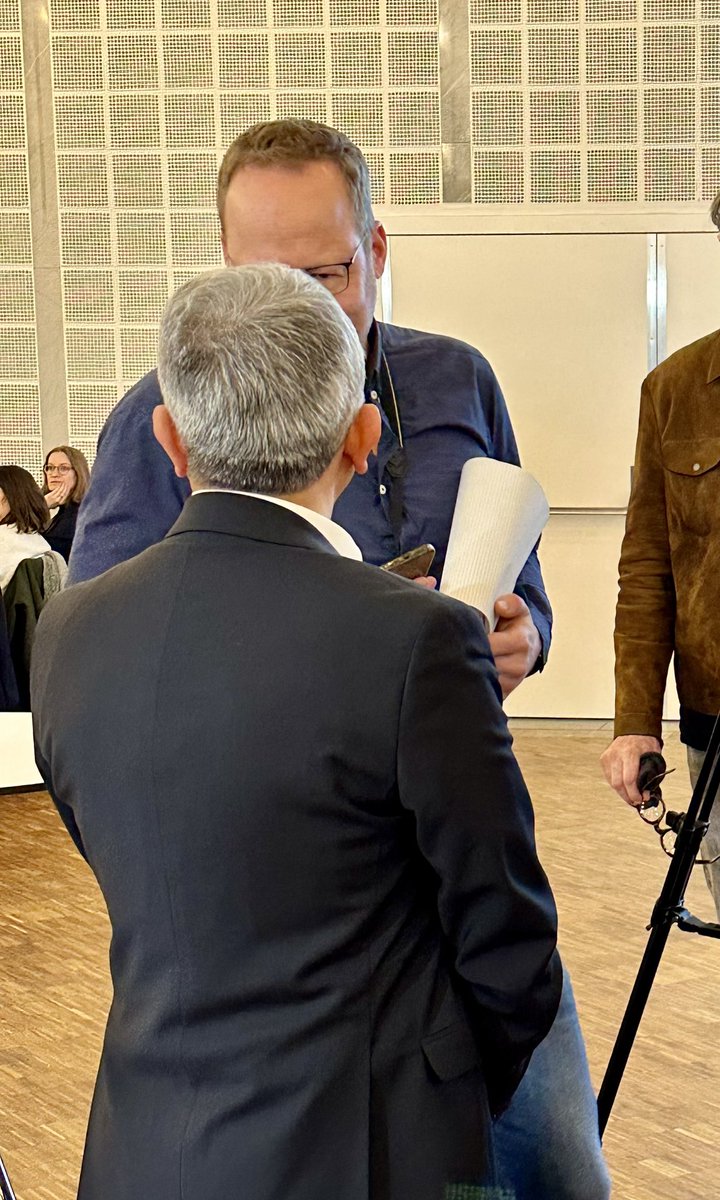 KatjaChrist's tweet photo. Heute mit dem #TeamGLP am Wahl- und Abstimmungsforum in Basel-Stadt. Conradin Cramer in der Poleposition fürs Präsidium. Somit wird sich wohl der freie Regierungssitz zwischen Mustafa Atici und Luca Urgese entscheiden. Es bleibt spannend🫣
@grunliberalebs https://t.co/JCWo42kaZO