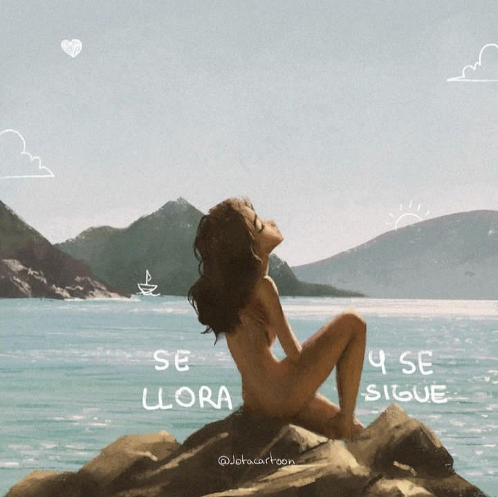 ✍
Somos de risa fácil y de vida dura
La sonrisa es nuestra armadura
Nos protege la herida que la cicatriz no cura
Puede parecer una locura 
Pero es la única que nos devuelve la cordura <a href="/MalaFama1981/">.               🌐</a>