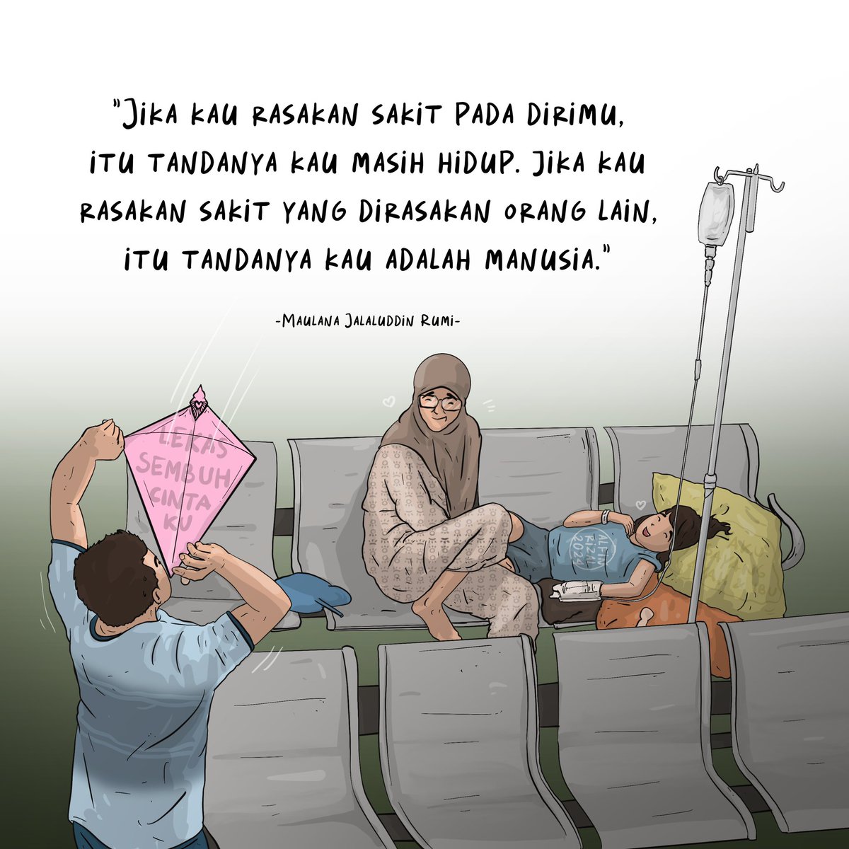alfinrizalisme's tweet image. semoga yang kehilangan lekas diberi daya ikhlas, yang sakit segera diberi sembuh, dan yang sehat selalu diberi daya untuk merawat. aaamin 🌻