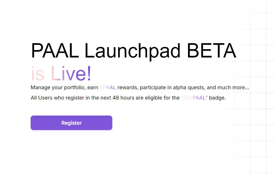 LibreAgency's tweet photo. @DeepLnet @PaalMind PaalX Launchpad v0.1 is Now Live 📢

Manage your portfolio, earn staking rewards, participate in alpha quests, and much more...

🔗 https://t.co/mbzYpXJdgl

All users who register in the next 48 hours are eligible for a 4X APR staking multiplier bonus https://t.co/8pE1f0hVlR