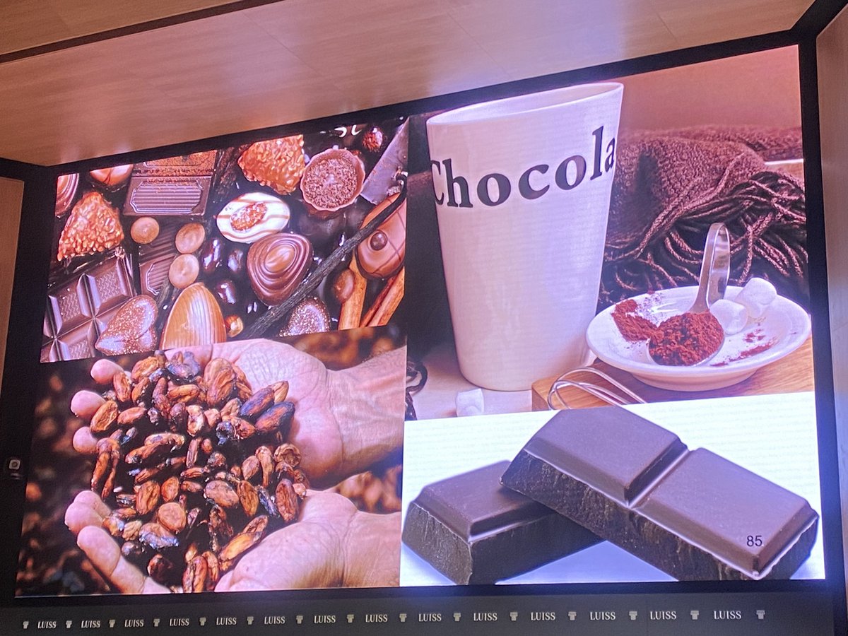 Chocolate is a billion dollar industry - almost 2million children enslaved in chocolate production in cocoa plantations!   Think about that when reaching for an unethical bar of chocolate! #parabereforumRome