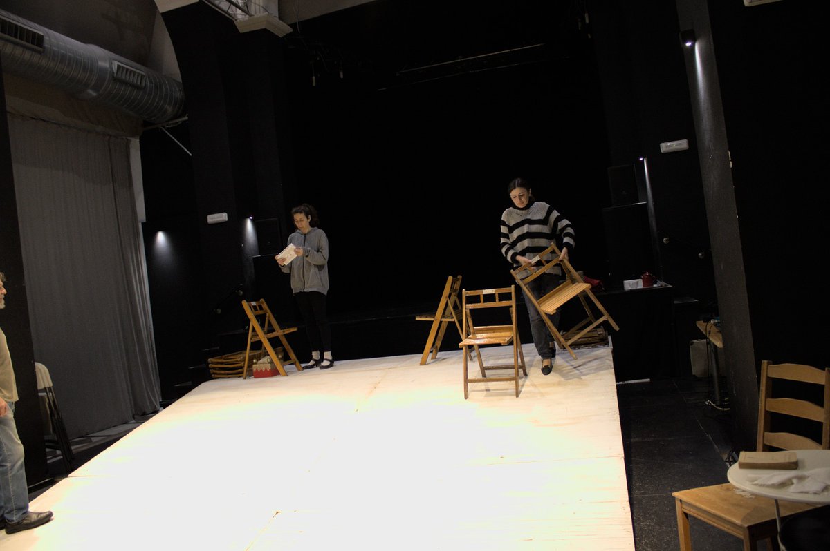 Momentos de ensayo de la semana pasada en <a href="/sanmiguelalcala/">Centro San Miguel</a> 
Ya queda muy poquito para el estreno en la <a href="/La_Fundicion/">Teatro La Fundición</a> 
Ganitas