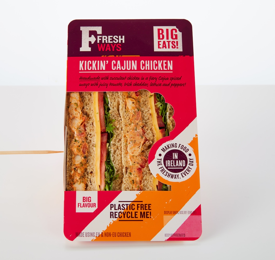 Spicy up your day with our Kickin' Cajun Chicken sandwich 🥪

Handmade with succulent chicken in a fiery cajun spiced mayo with juicy tomato, Irish cheddar, lettuce and peppers!