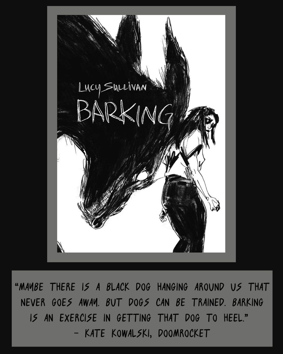 Absolutely love @kakowkakow's review of @LucySullivanUK's Barking over on @doomrocket_! Check it out here: buff.ly/3V1KNl8 Pick up your copy here: buff.ly/3urvasb