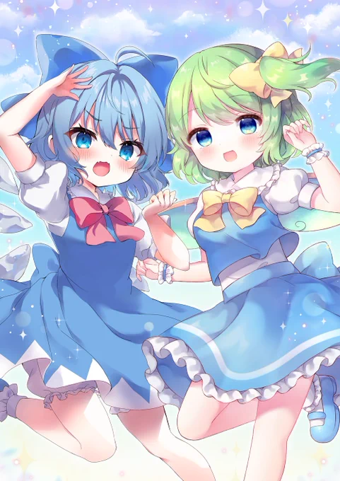 チルノちゃんのタペストリーを再入荷&amp;新しく作りました3種類あります よろしくお願いします! 