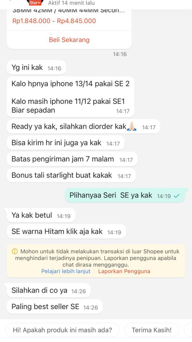 aaisyaw's tweet photo. Dih apaan seller kok ngerendahin gini https://t.co/WOqWhNlYCz