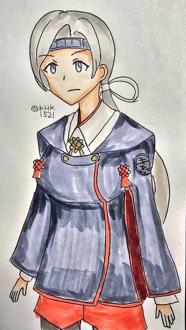 「hair ribbon hakama skirt」 illustration images(Latest)