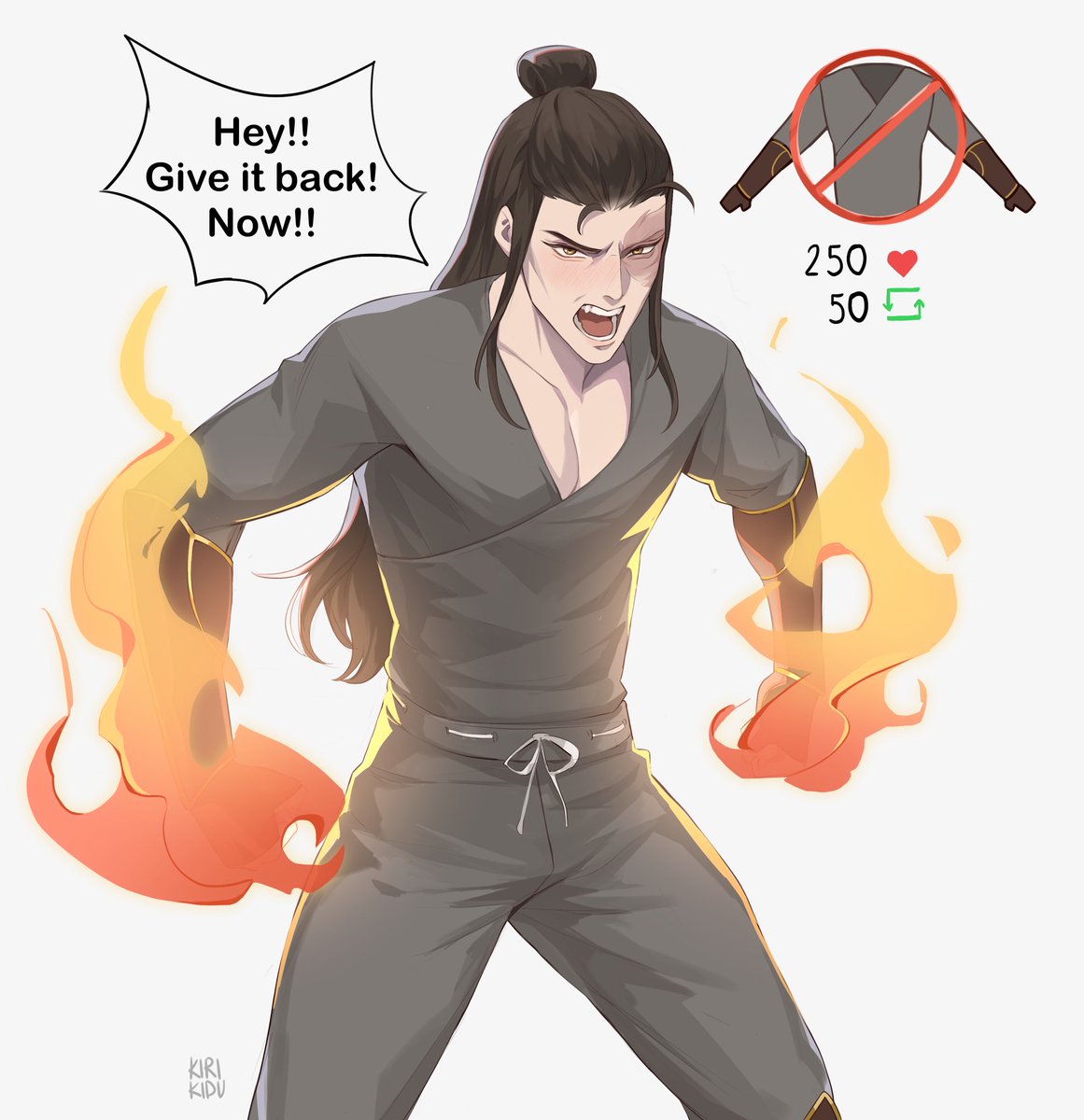 Didn’t expect so much demand! 
Stripping challenge with Zuko 2/5 🔥