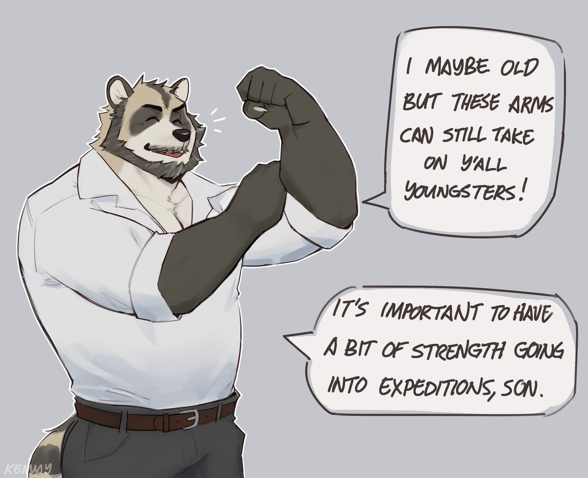 Well he's not old old but still! He got that confidence.

Caellam from <a href="/SAToIVN/">Sparks A Tale of Ink</a>