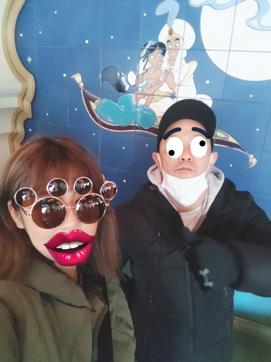 ディズニーシー行ってきますた！
お父さんは疲れました～(×_×；)