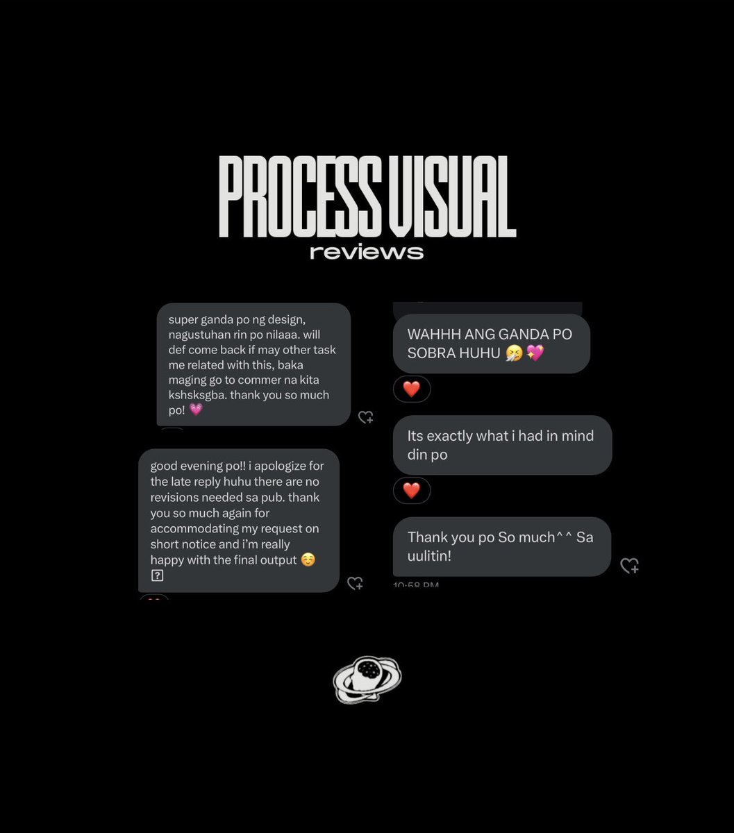 process_visual's tweet image. #processvisual feedbacks 🖇️
-
Feedbacks from my latest comms. Aaaaa forever grateful. Tysm guys🫶🏻