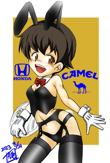 #うさぎの日 なんで うさぎなんだろう? と思ったら今日は #耳の日  だからかーというか最近うさぎさん描いてない!!過去絵からで…そにょ1ー!! 