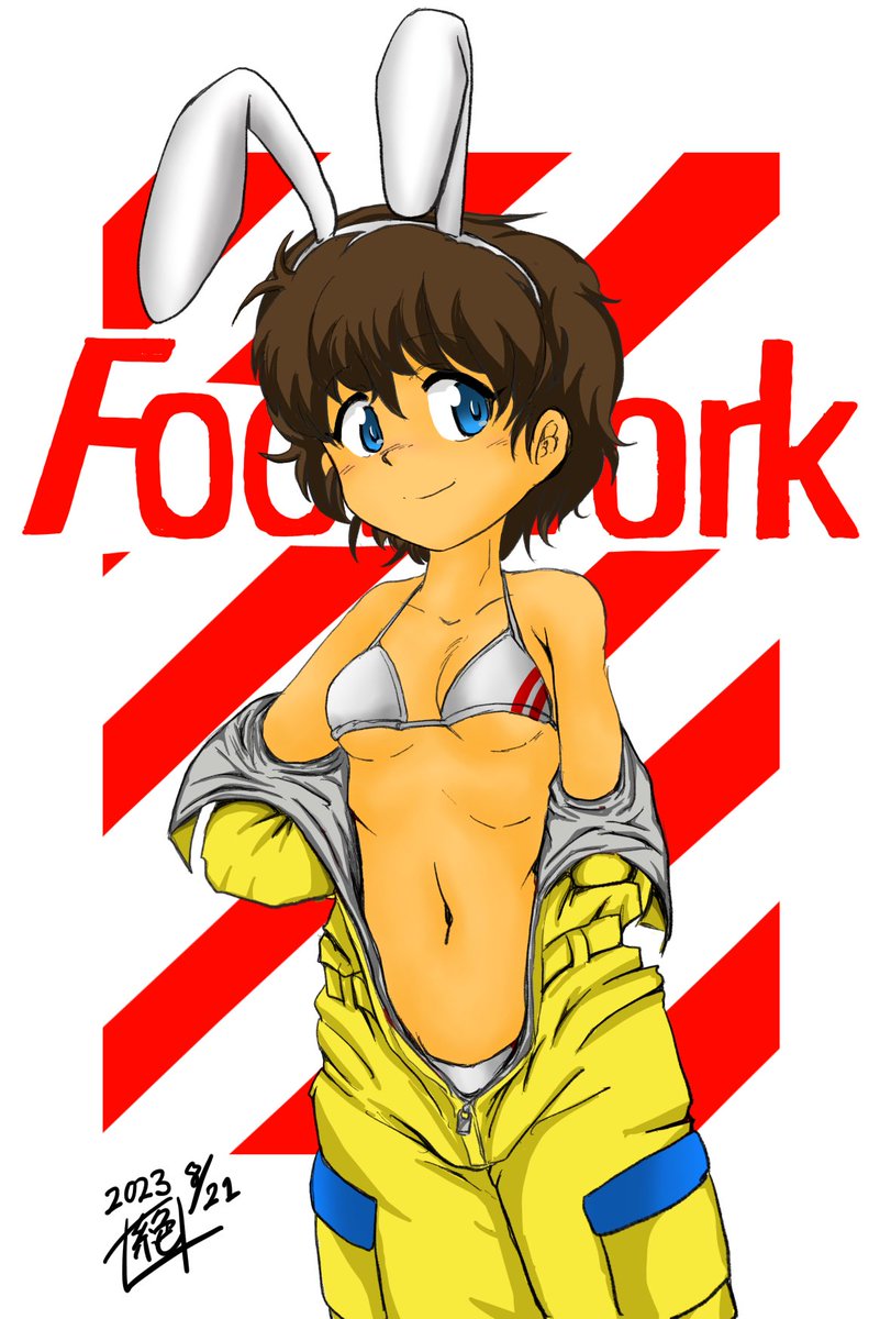 #うさぎの日 
なんで うさぎなんだろう? と思ったら
今日は #耳の日  だからかー
というか最近うさぎさん描いてない!!
過去絵からで…
そにょ1ー!! 