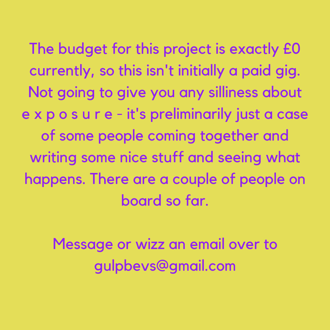 gulpcraft's tweet image. Gulp is a forum, a platform, a springboard, and a conversation for those who enjoy beverages and have things to say about it.