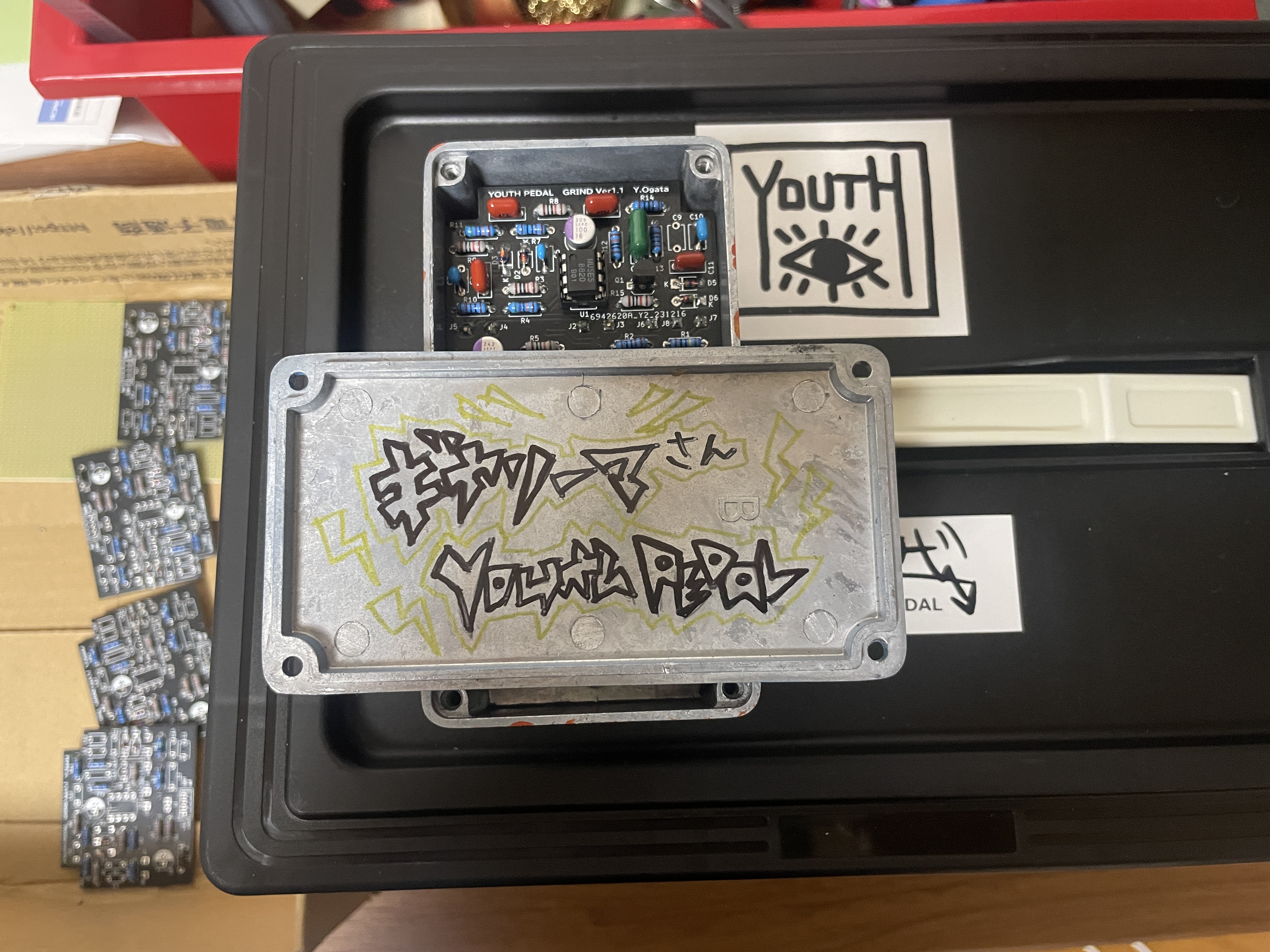 Youthpedal GRIND ブライトディストーション エフェクター Youthpedal GRIND ブライトディストーション エフェクター