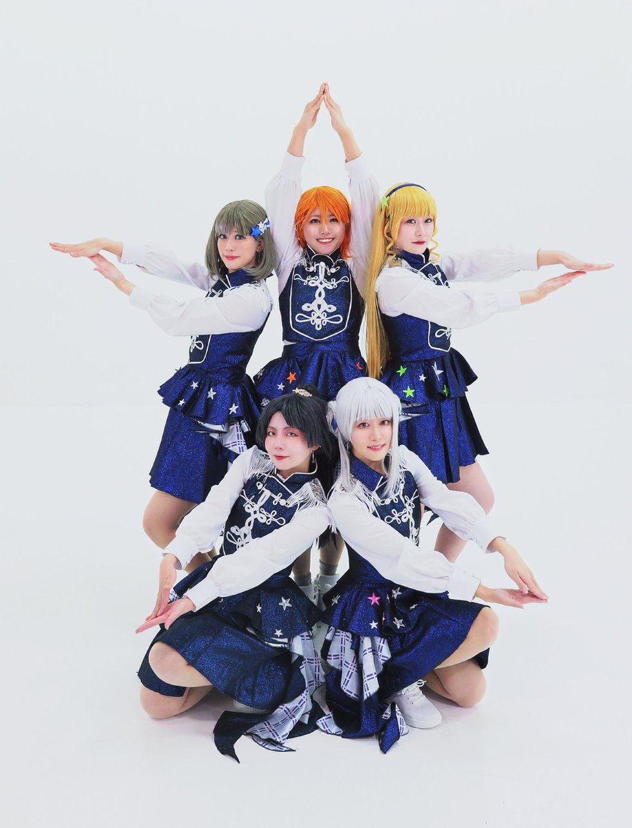 ラブライブ！スーパースター！！
Liella!コピユニの #すたりあ です☆
スケジュール合わなくて5人での活動が出来ない事も多いけど、やっぱり揃うと嬉しいな🥰
大きい星を作りました✌️😊🌟

 #すたりあ をこれからも宜しくお願いいたします！Byオヨ。