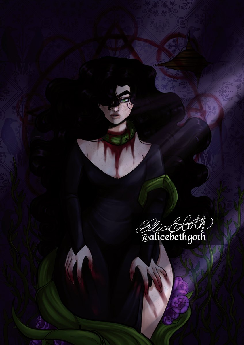 alicebethgoth's tweet photo. Hey, my name is Alice! I had another twitter but decided to restart! I'm an aspiring writer &amp; comic creator, with one comic actually being published online, SCORNED, and more projects in my heart. Check out my work down below or do whatever you want. I'm not your daddy. https://t.co/K6InKn4s61