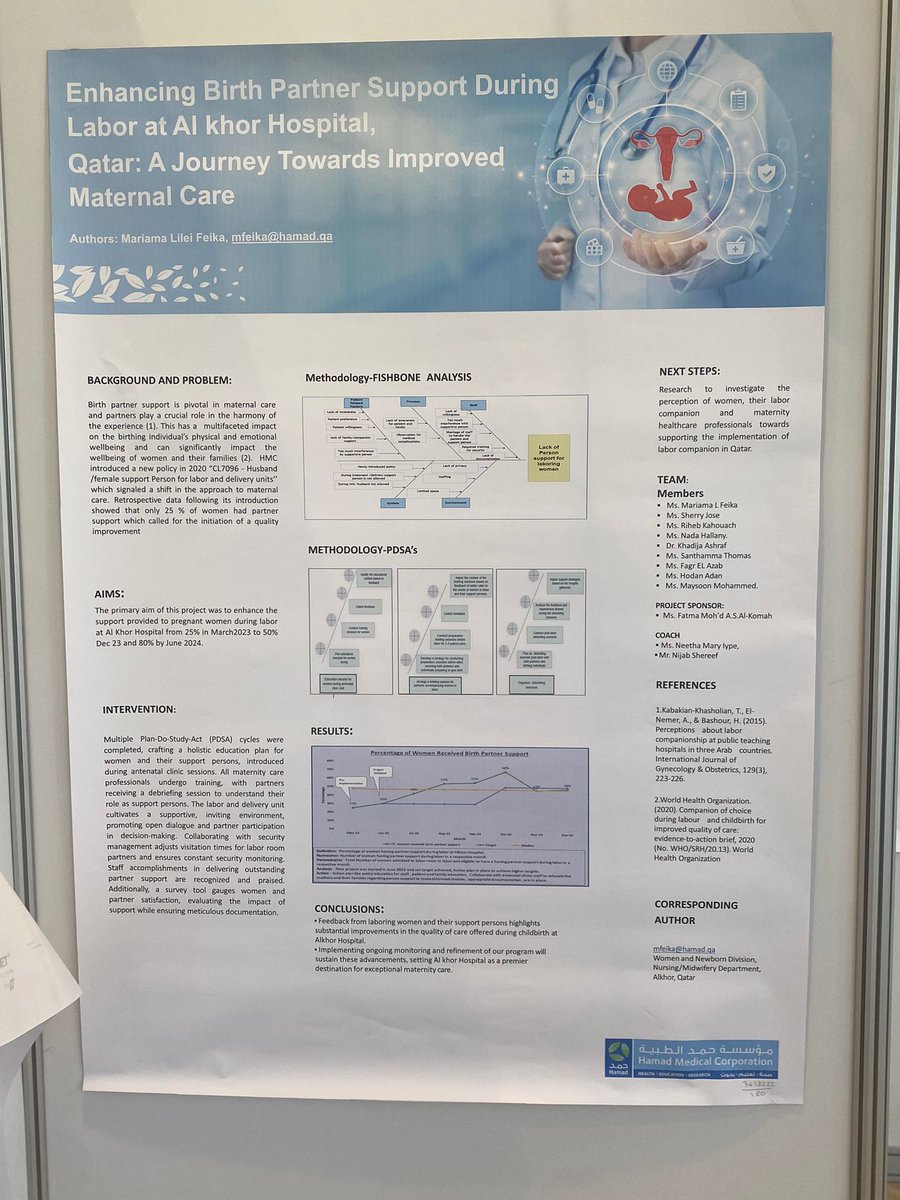 mariama_feika's tweet photo. Just wrapped up an incredible experience at the #QICOG2024. Such valuable insights gained and an opportunity to submit two posters on VBAC and partner support in labour.
#MidwivesinFocus
#WomensHealth
#ConferenceHighlights https://t.co/7SYsgp9XlL