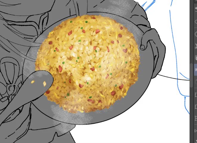 チャーハンできた 