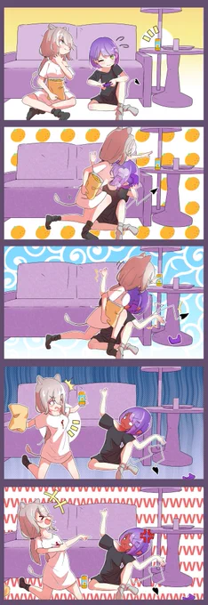 ネコ(?)ハラ
#ししらーと  #TOWART 