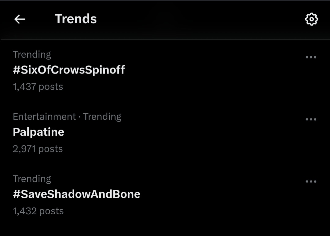 Ashla_36's tweet photo. listen, due to work and university I don't come to X much anymore but every time I do I find our hashtags trending so...good job! 
@netflix , you must change your mind!
#SaveShadowAndBone #SixOfCrowsSpinoff
#ITFRollinsBoys https://t.co/UB4d8wbnhE