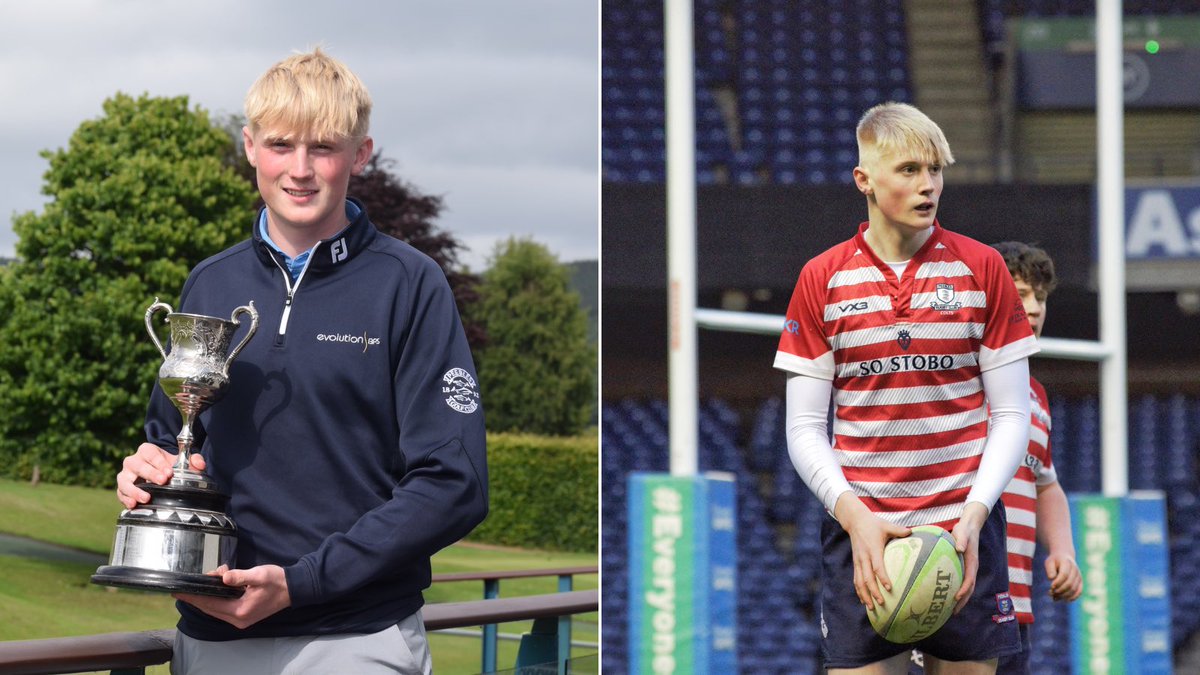 Good luck to our Junior Champion and Junior Team member Ross Wolfenden who plays for the Scotland Rugby U18s team against Wales in Cardiff today! Ross starts for the team at stand-off and is also the Vice-Captain. The match kicks off at 2.30pm.

Go well young man! 🏉🏴󠁧󠁢󠁳󠁣󠁴󠁿