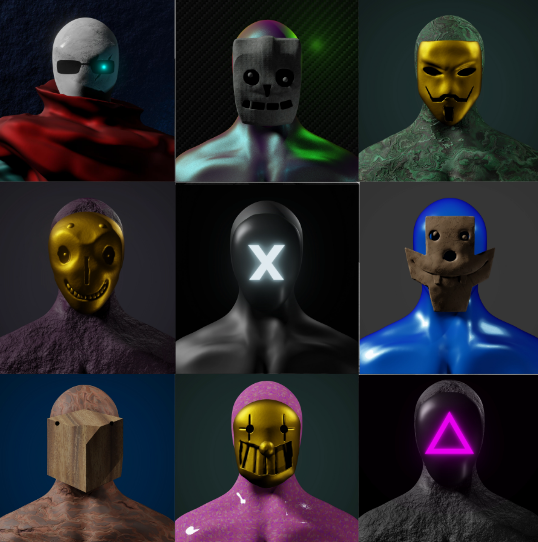 All Eyes on The Masks: Collection Spotlight🎭

The Masks are a collection of 4444 highly-detailed, unique 3D NFTs. They are the flagship NFTs of our ecosystem and minted in Oct 2022 for 70 ADA each.  

Each Mask belongs to 1 of 6 civilizations and holders enjoy perks based on