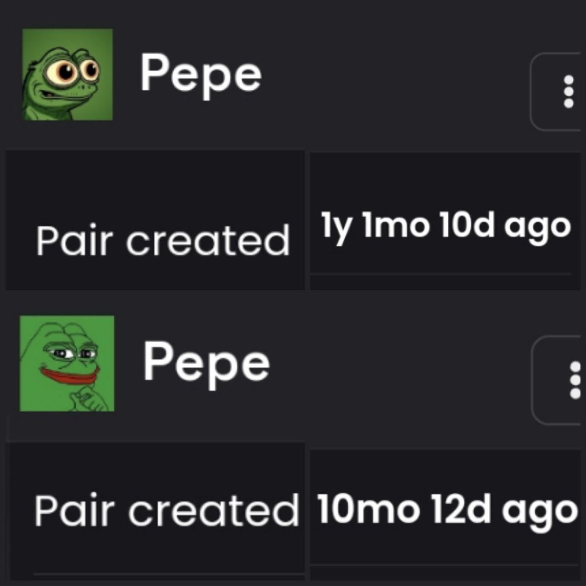 HopiumPapi's tweet image. Engage with this tweet if you're invested in or bullish about triple OG $PEPE on $SOL.

F9CpWoyeBJfoRB8f2pBe2ZNPbPsEE76mWZWme3StsvHK