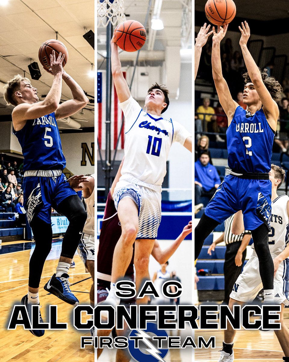 Congratulations to Jaiyre Sampson, Cannen Houser and Jaxon Pardon for being selected to the SAC All-Conference Team!