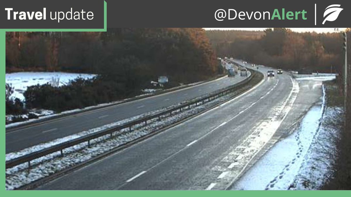 #Devon with temperatures dropping overnight our gritters will be out across the county. Please drive with care and remember that ice can form, even on treated roads. NS