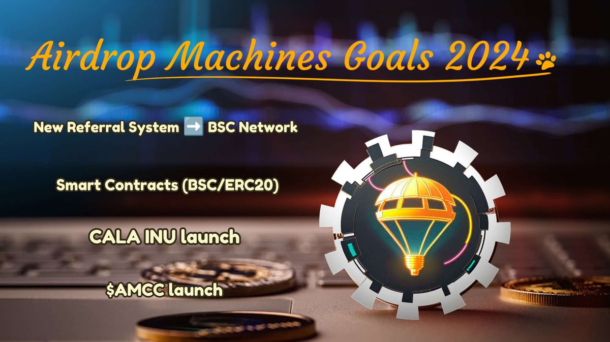 suroso63957232's tweet photo. So many airdrop events, but only one is different, check it out 👇👇👇
🌐https://t.co/vyCyA8b0Qi
📌https://t.co/dxXHNKUUQF
📋https://t.co/cZXmjqKN9p
@AmccMachines #AMCCTOKEN https://t.co/AXzc59NJIv