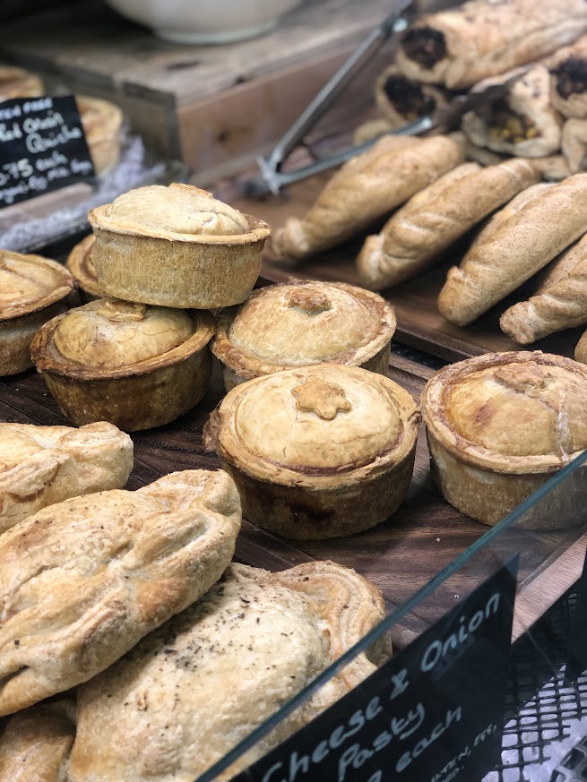 National Pie Week! 🎉 Join us in celebrating this flaky, savoury, delicious treat. Two local gems in Devon, Grumpies Kitchen and The Ginger Cat Deli, create homemade & award-winning pastries 🏆 Indulge in their mouth-watering creations available at our Occombe Farm Shop & Cafe