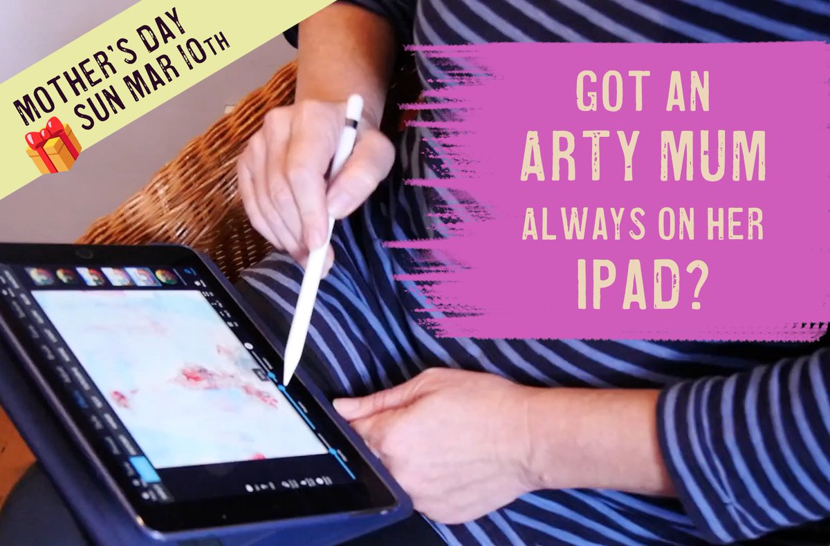 🎁With Mother’s Day coming up next Sunday in the UK, my new Digital Collage with Procreate book might be the perfect gift for your Arty Mum.
Currently the 3rd most gifted book on Amazon UK in Mixed-Media. Happy to sign copies.Get it by next Sun 10th March:amzn.eu/d/e87P0Cz