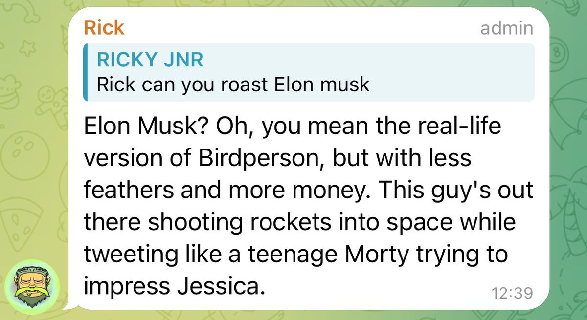 RICK BOT (SOLANA) tweet media