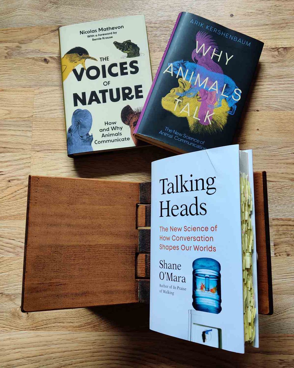 And that concludes this trio on communication. Review coming soon to inquisitivebiologist.com @TheBodleyHead @penguinrandom @PRHGlobal #books #bookreview #scicomm #neurobiology #psychology