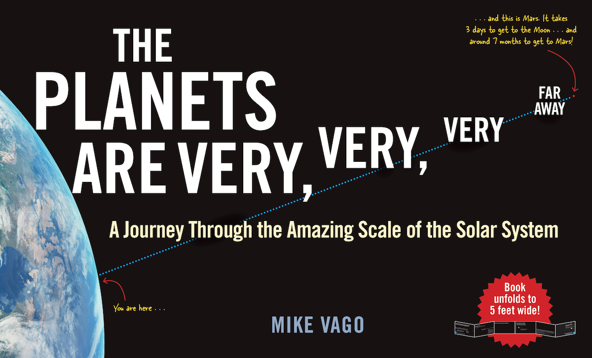 🌎 The Planets Are Very, Very, Very Far Away: A Journey Through the Amazing Scale of the Solar System by Mike Vago won our Middle Grades Science Book award! The solar system unfolds before your eyes in this cheeky, myth-busting book. brnw.ch/21wHwM0 @experimentbooks