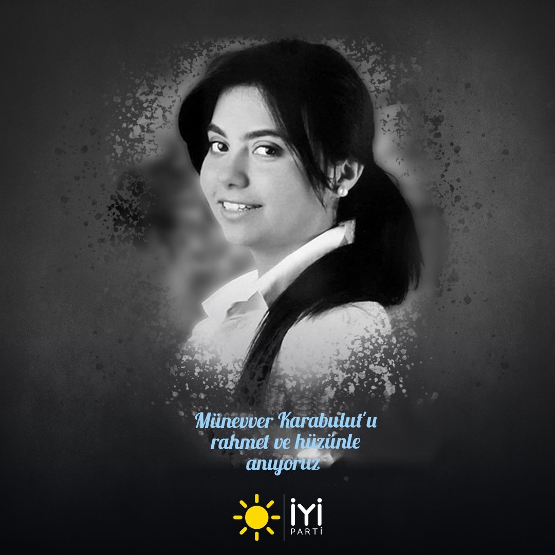Daha 17 yaşında lise öğrencisiyken,ölümü bile şaibeli olan Cem Garipoğlu tarafından vahşice planlanmış bir cinayetle #3Mart2009 tarihinde aramızdan koparılan #MünevverKarabulut kızımızı unutmadık,unutmayacağız...
Ruhun şad mekânın cennet olsun.
#SüreyyaKarabulut #NagihanKarabulut