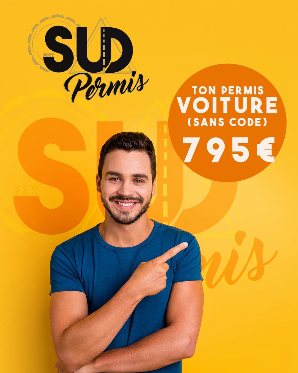 GroupeSudPermis's tweet image. 📷 PERMIS VOITURE (B) #promo #SansCode #AvecCode
📷 Le Temps De La Liberté ! 📷📷📷📷
📷 Le Meilleur Moyen de se déplacer ! 📷📷
📷 Paiement En Plusieurs Fois Sans Frais 📷📷📷📷
Groupe Sud Permis Béziers
📷 Renseignements : 📷 04 67 28 30 74