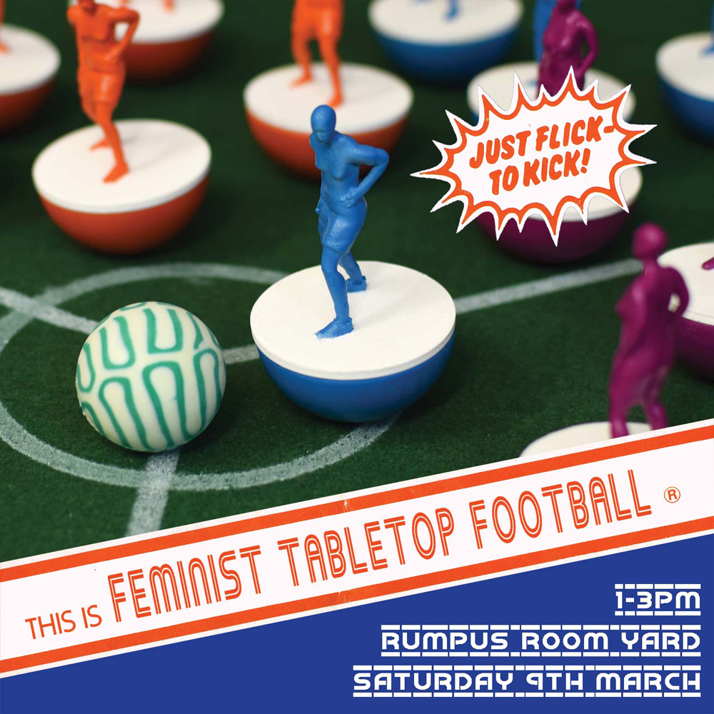 ACCESS INFO for our Feminist Tabletop Football game mailchi.mp/1a1e58efe00f/f… on Sat 9th March 1-3pm Rumpous Room yard on Langside Lane, Govanhill - let us know if there's anything else we can do to make this accessible for you #IWD2024