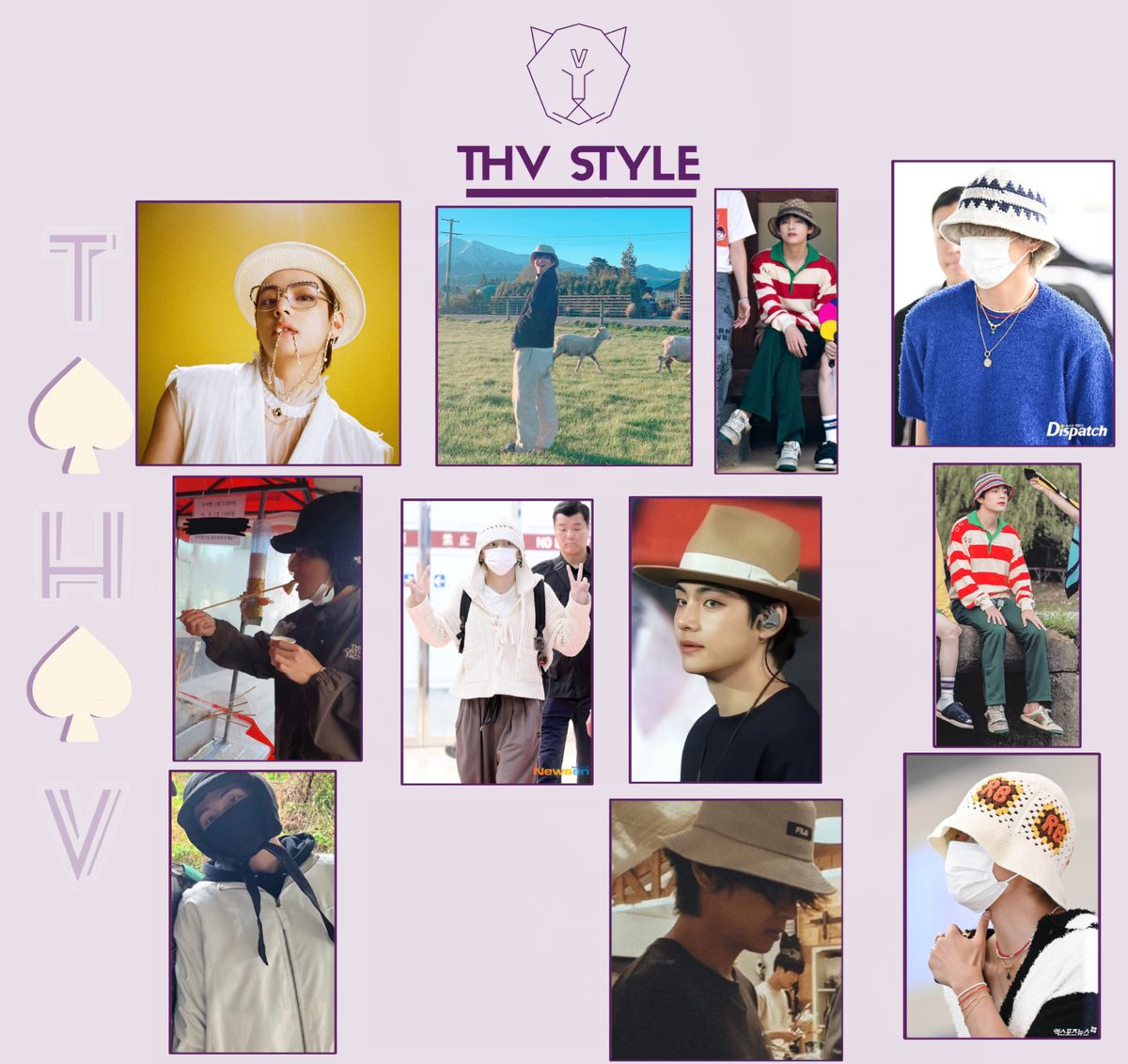 Kim Taehyung’s Hats and buckets Collection 💜💜

@BTS_TWT
 #ThvStyle #TaehyungStyle #BTSV #TaehyungxCeline 
#뷔 #V #BTSV #TAEHYUNGxCartier