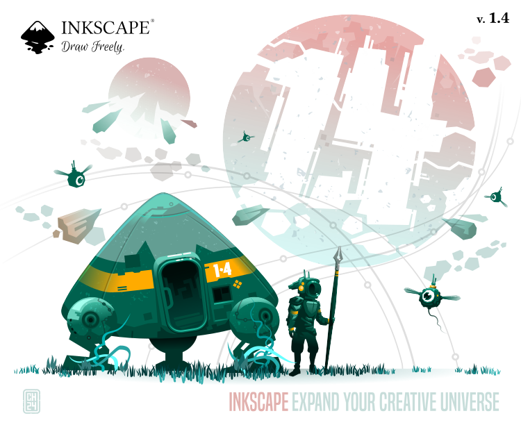 SpriteAttack's tweet photo. Another year another About Screen competition. I had a go at the v1.4 screen...
@inkscape #inkscape #opensource #aboutscreen #ArtWithOpenSource #InkscapeAboutScreen https://t.co/C48zeSPY22
