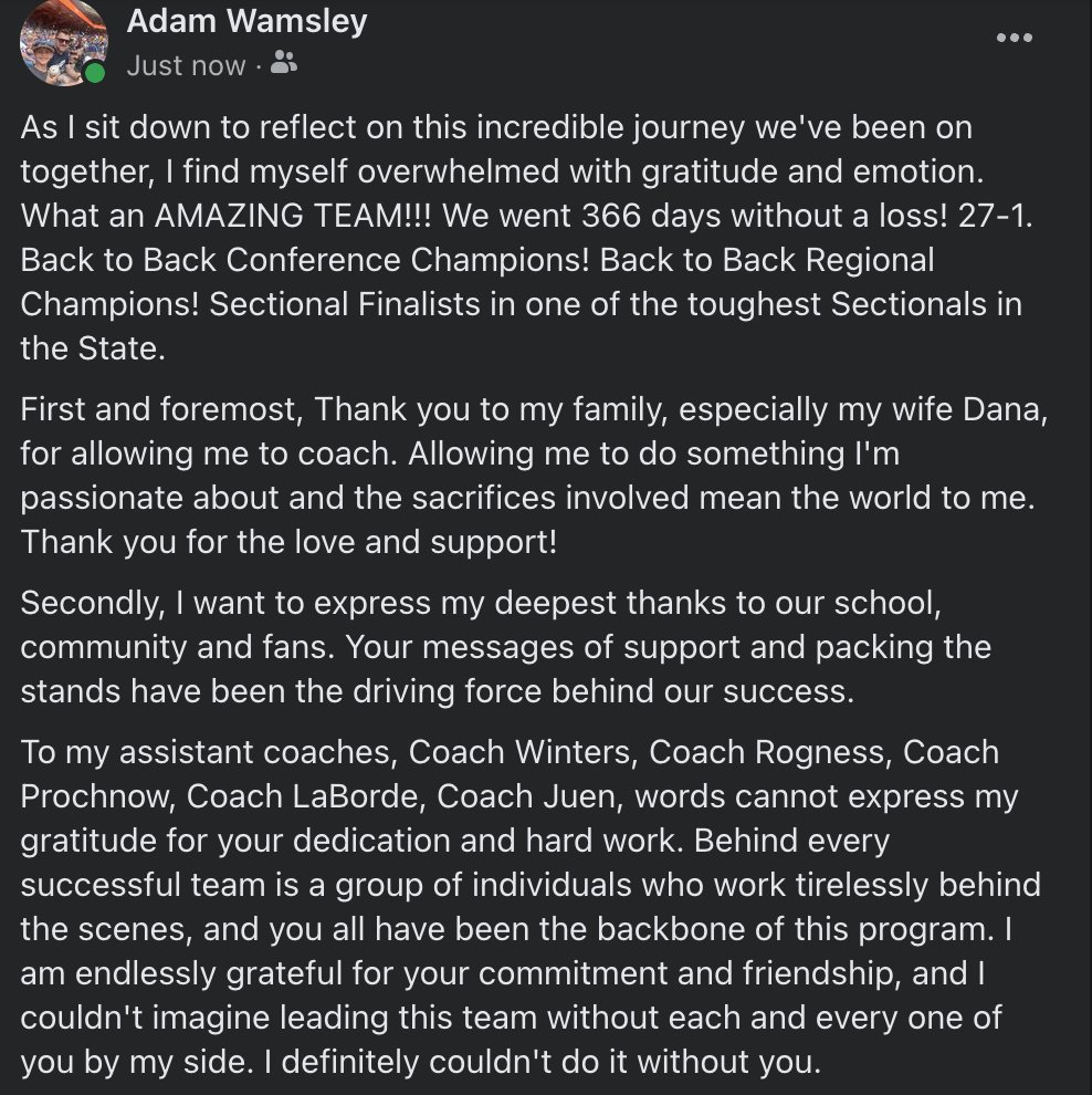 Adam Wamsley tweet media