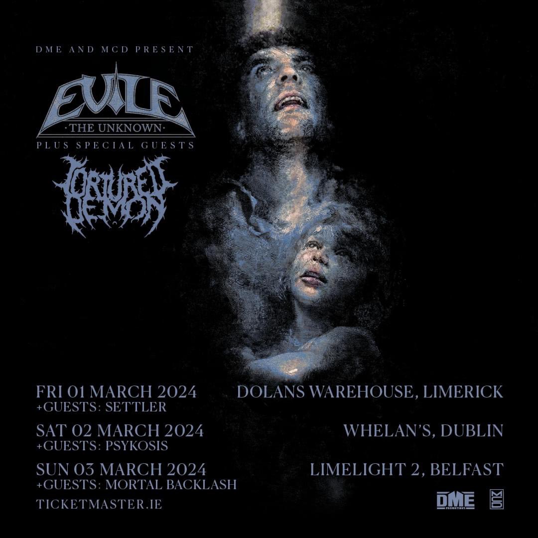 🪓 FINAL CALL FOR TONIGHT! 🪓 Tickets on the door and still on sale - ticketmaster.ie Doors: 7.00pm - @LimelightNI 2 Mortal Backlash: 7.30 - 8.00 Tortured Demon: 8.15 - 8.55 Evile 9.25 - 10.55