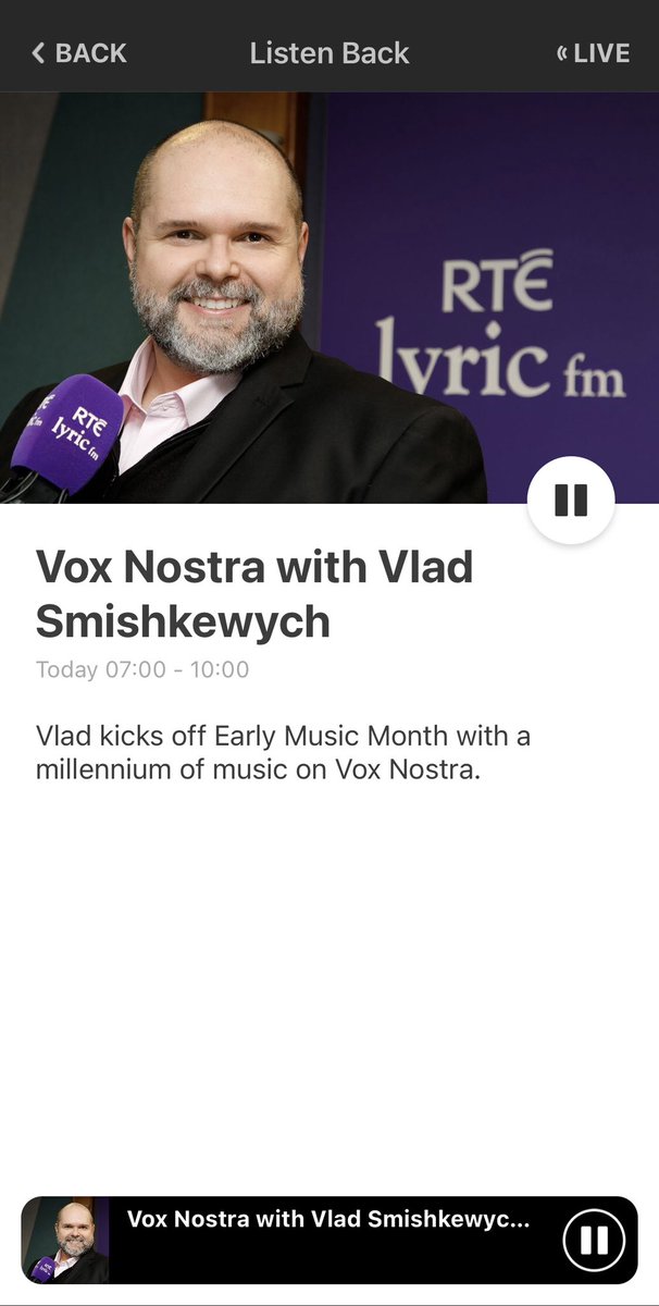 Big thanks to Vlad Smishkewych for mentioning our concert on <a href="/RTElyricfm/">RTÉ lyric fm</a> Vox Nostra this morning! Tickets available here eventbrite.ie/e/tota-pulchra… ✨✨ 

#irishchoir #lovechoral #newmusicdublin #uppervoiceschoir