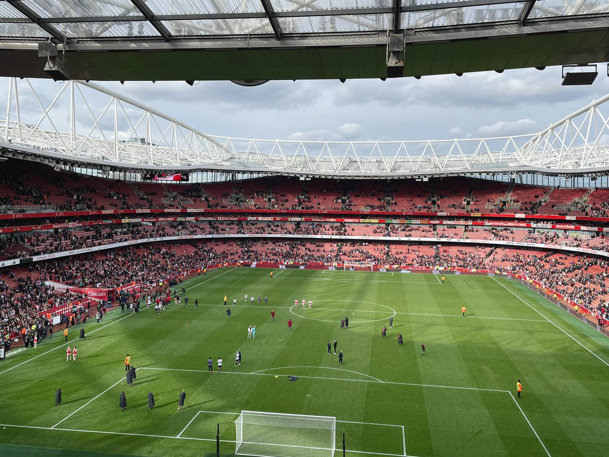 Miss Shibil PE (@pe_ims) on Twitter photo Tough season for the “no one watches women’s sport ” crowd.
Full house at the NL derby day at #Emiratesstadium <a href="/BarclaysWSL/">Barclays Women's Super League</a> @ArsWFC <a href="/Womeninsport_uk/">Women in Sport</a> #womensfootball Tough season for the “no one watches women’s sport ” crowd.
Full house at the NL derby day at #Emiratesstadium <a href="/BarclaysWSL/">Barclays Women's Super League</a> @ArsWFC <a href="/Womeninsport_uk/">Women in Sport</a> #womensfootball
