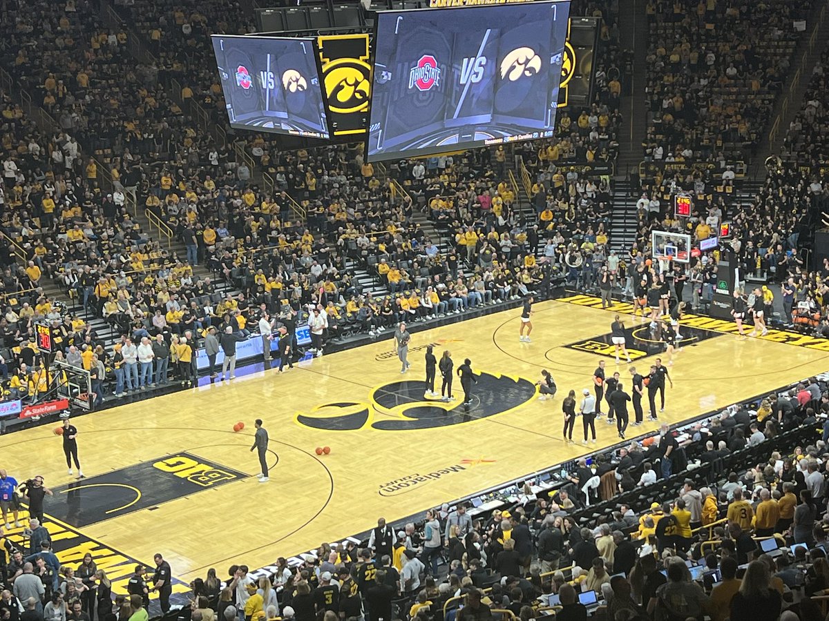 Ready to watch <a href="/CaitlinClark22/">Caitlin Clark</a> and <a href="/IowaWBB/">Iowa Women's Basketball</a> take on Ohio State!
