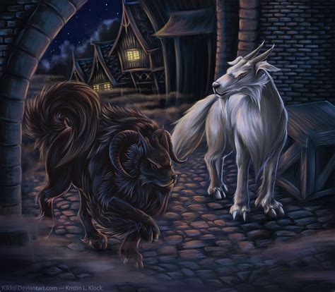 The cadejo (Spanish pronunciation: [kaˈðexo]) is a supernatural spirit that appears as a dog-shaped creature with blue eyes when it is calm and red eyes when it is attacking. It roams around isolated roads at night, 
#FolkloreSunday 🧵