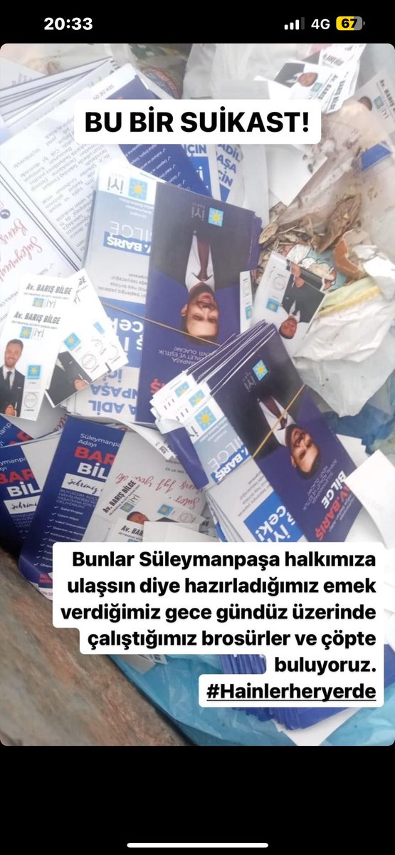Korkunun ecele faydası yok❗️

#azkaldı Süleymanpaşa❗️☀️

Süleymanpaşa’ya Barış Bilge İYİ gelecek☀️

<a href="/barisbilge1984/">baris bilge</a>