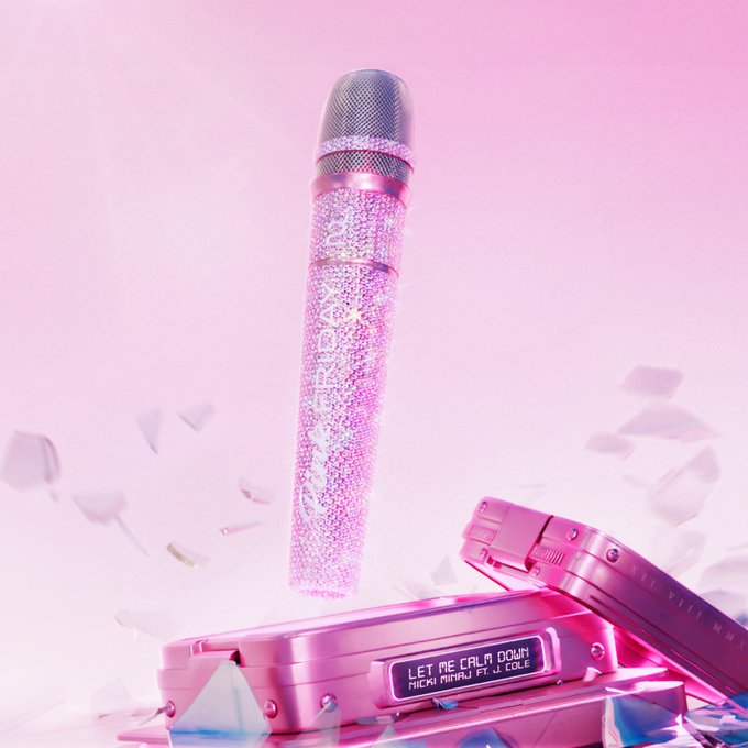 chartdata's tweet image. .@NICKIMINAJ and @JColeNC's "Let Me Calm Down (Extended Version)" has entered the top 5 on US iTunes.