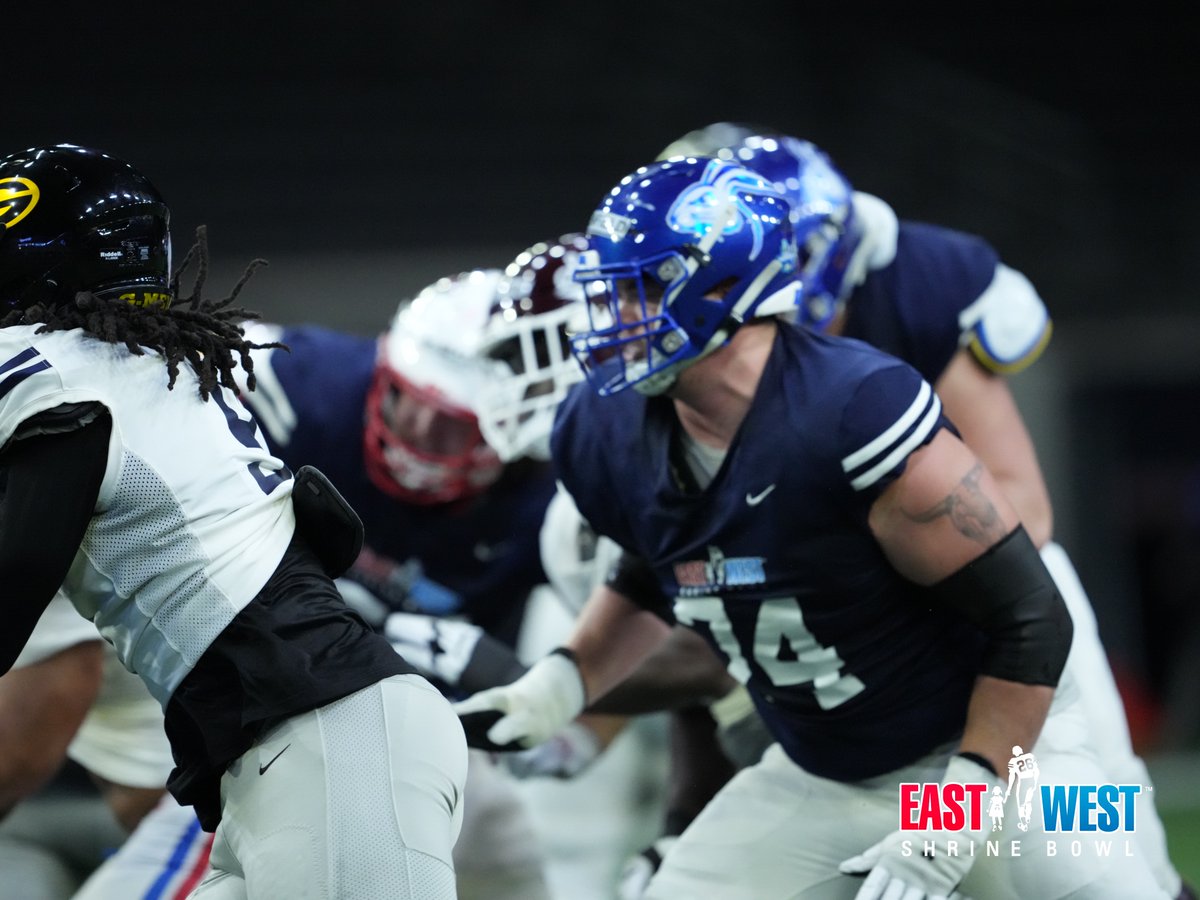 Eric Galko (@ericgalko) on Twitter photo Garrett Greenfield of <a href="/GoJacksFB/">SDSU Football</a> just broke the NFL Combine record for highest vertical jump for an OL at 38.5, per <a href="/Jordan_Reid/">Jordan Reid</a>.
Surpassed elite OL testers like Blake Freeland and Tristan Wirfs by over an inch.
Incredible!
#ShrineBowl Garrett Greenfield of <a href="/GoJacksFB/">SDSU Football</a> just broke the NFL Combine record for highest vertical jump for an OL at 38.5, per <a href="/Jordan_Reid/">Jordan Reid</a>.
Surpassed elite OL testers like Blake Freeland and Tristan Wirfs by over an inch.
Incredible!
#ShrineBowl